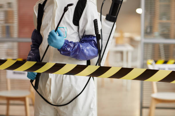Professional Trauma Scene Cleanup technician working in Preston, ID